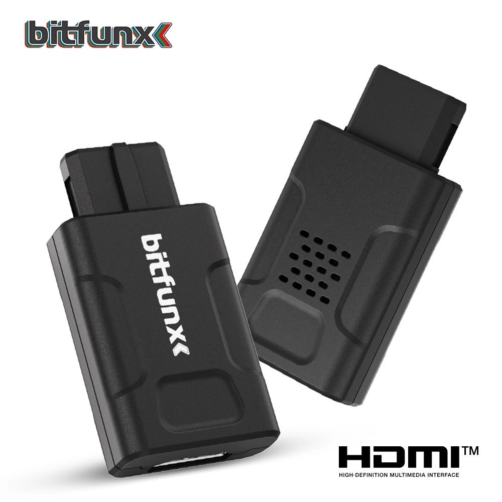 Bitfunx N64 HDMI Adapter 720P 1080P HD Converter Upscale N64 SNES SFC GameCube