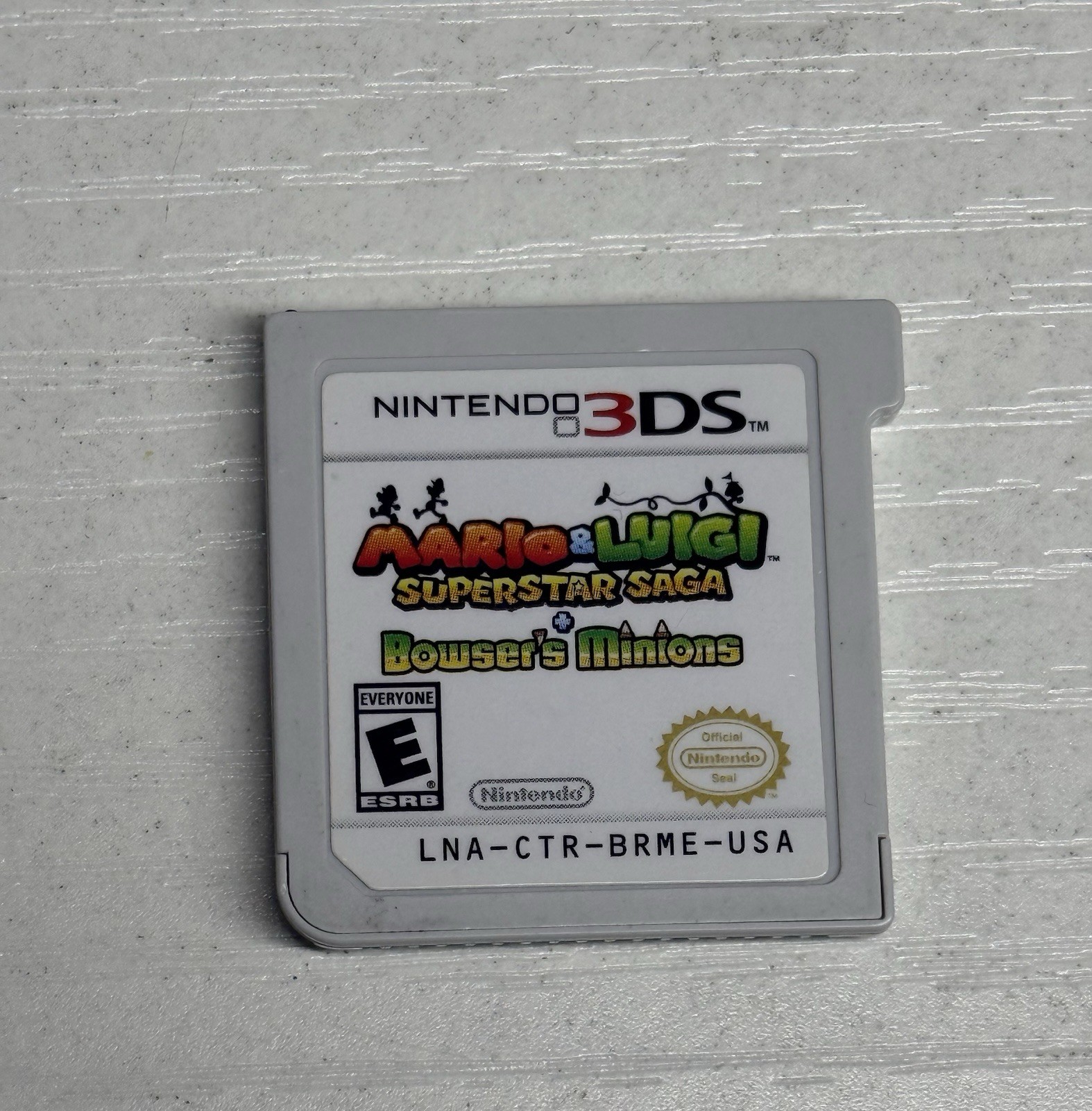 Mario & Luigi: Superstar Saga + Bowser’s Minions (Nintendo 3DS, 2017) Works
