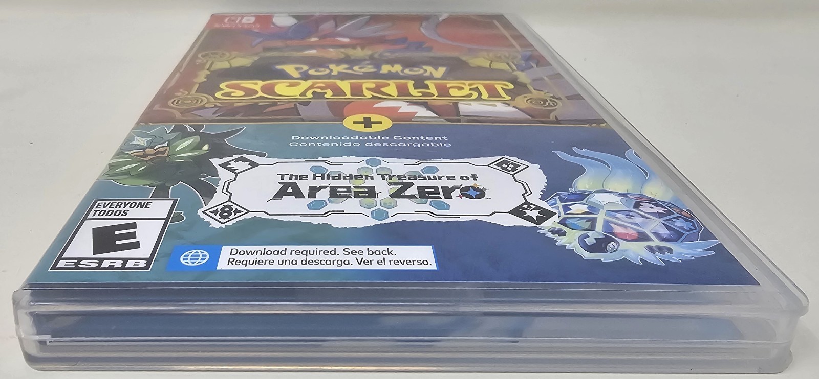 Pokemon Scarlet + The Hidden Treasure of Area Zero DLC Bundle – 1st version -N