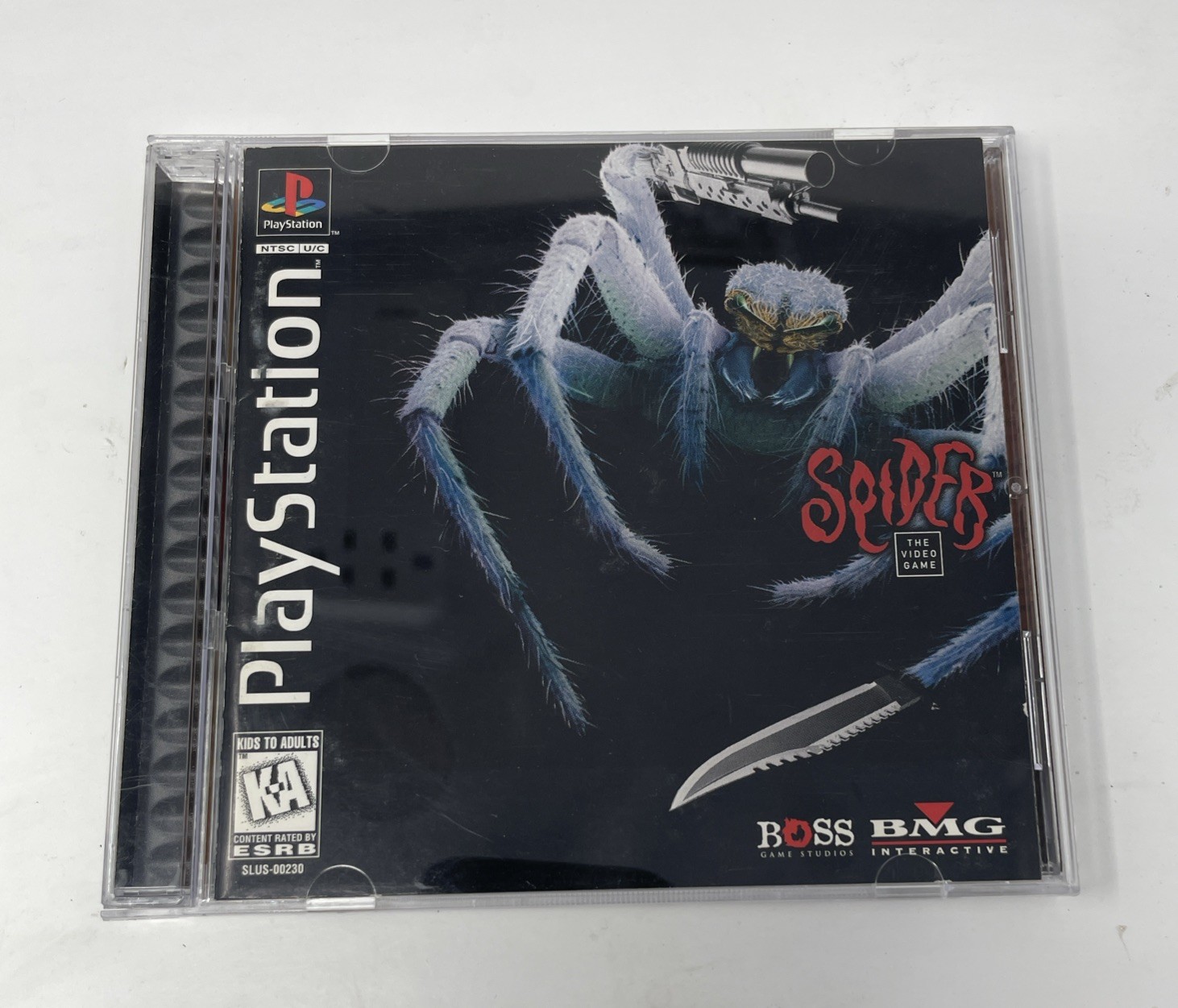 Spider (Sony PlayStation 1, 1996) PS1 Complete W/Reg Card 1DAY FAST SHIP!