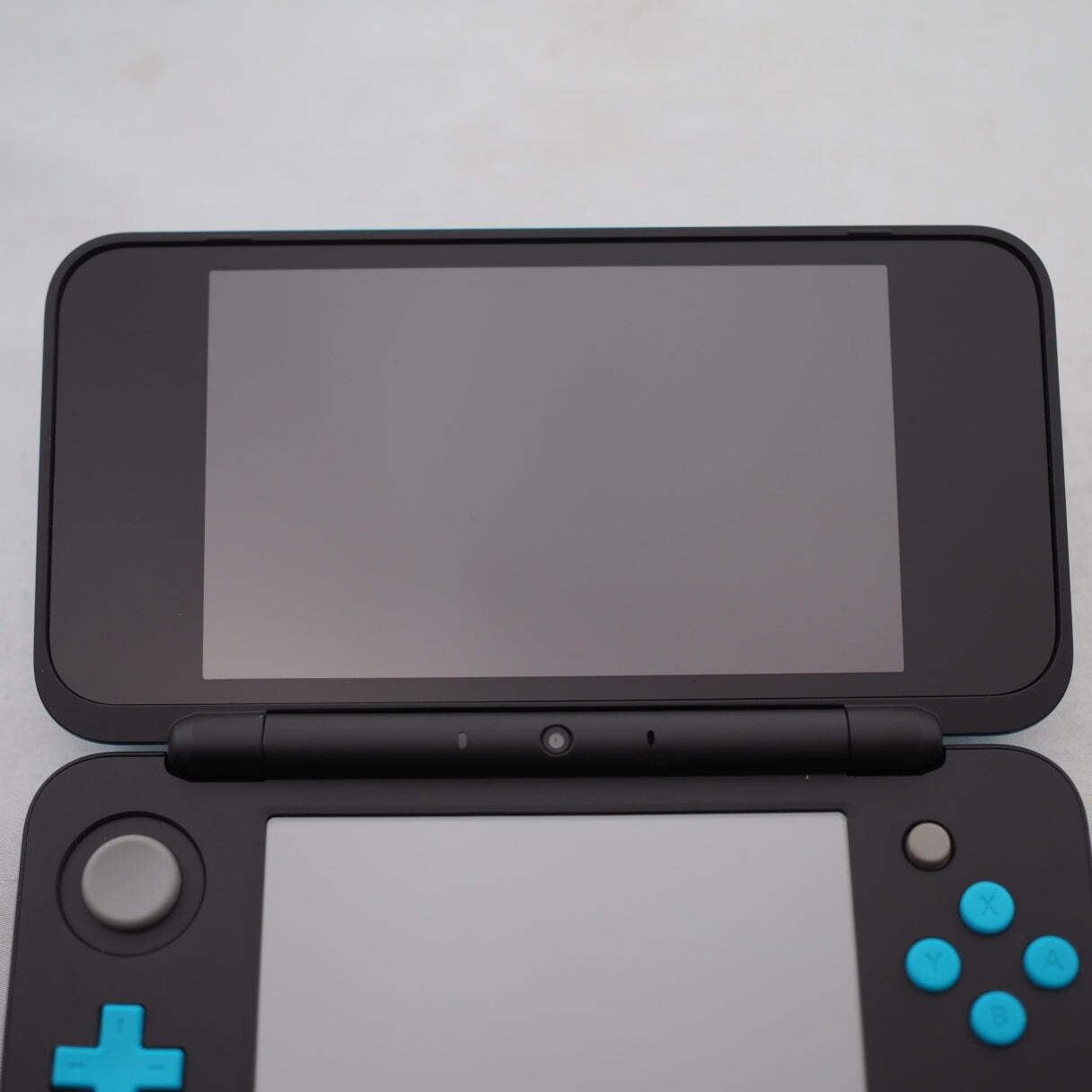 Nintendo new 2DS LL Handheld Console only Black×Turquoise JAN-001 Tested NTSC-J