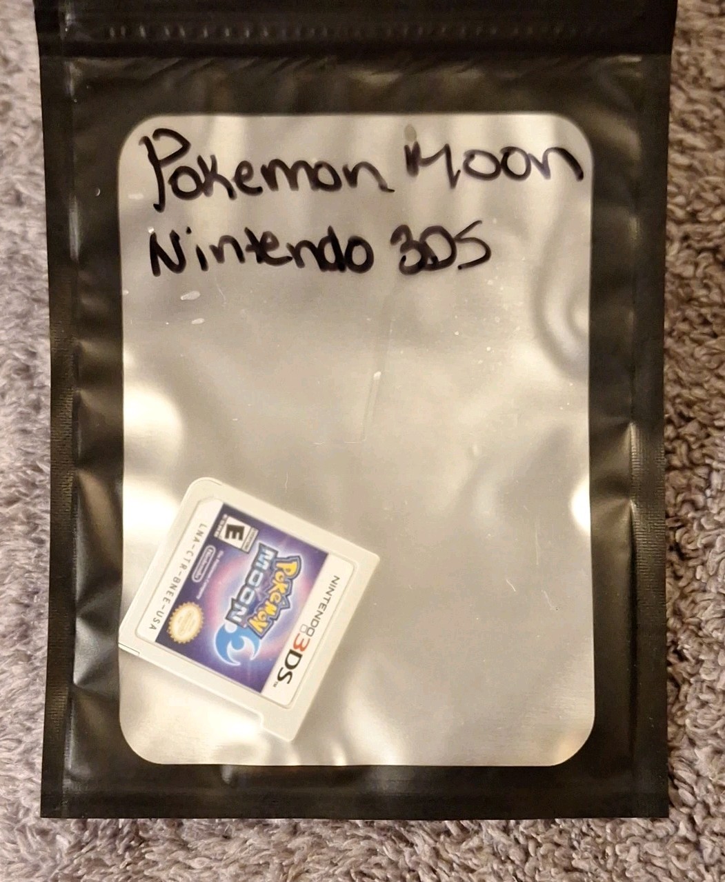 Pokémon Moon 2016 Nintendo 3DS Game Cartridge Only Tested LNA-CTR-BNEE-USA