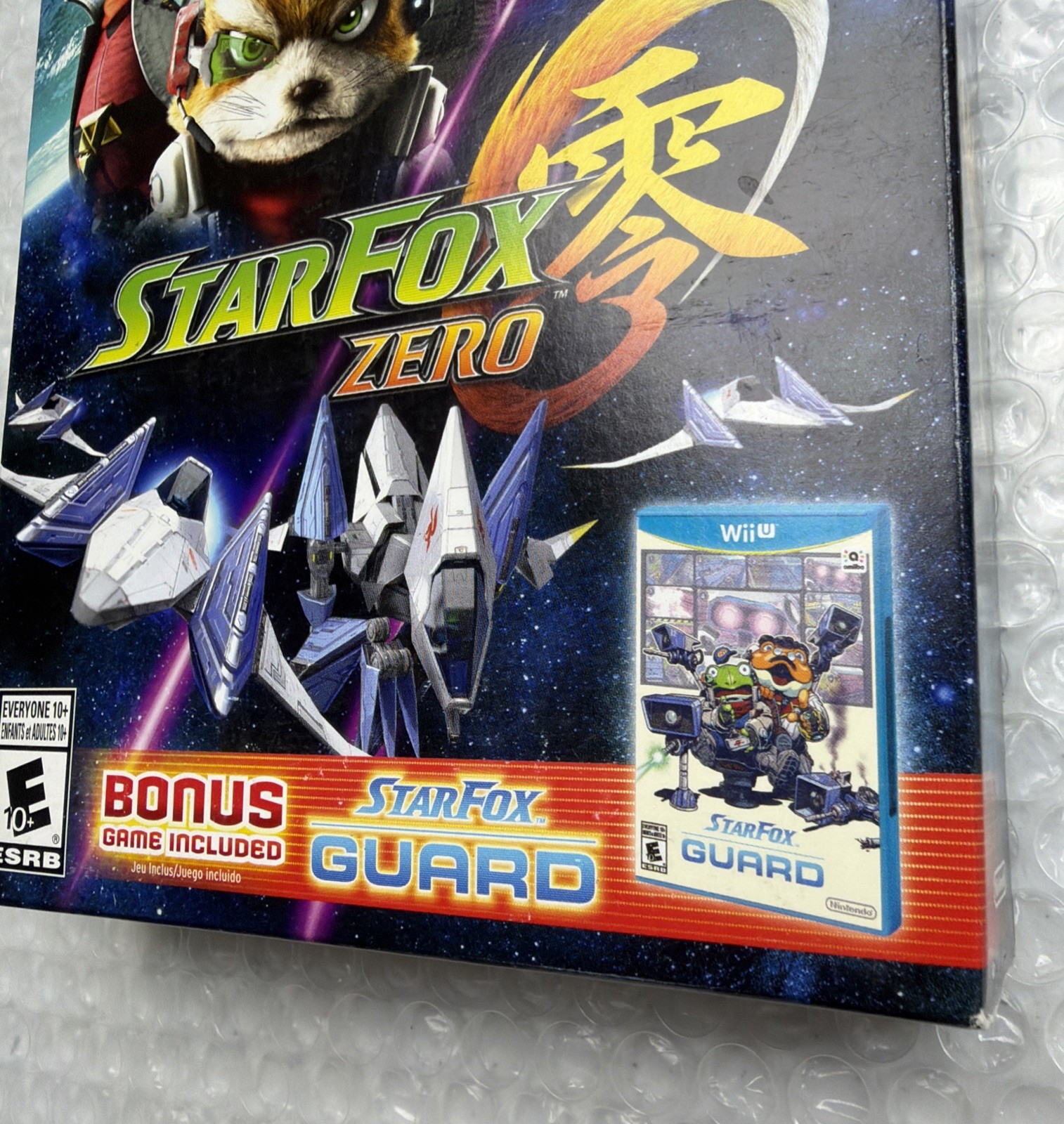 Star Fox Zero + Bonus StarFox Guard US NTSC Release WiiU Wii U Factory Sealed