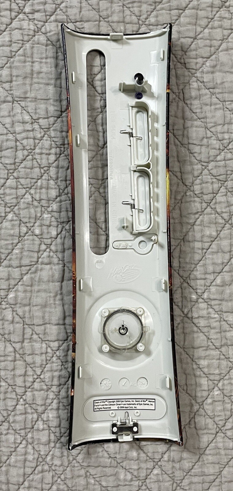 Mad Catz Gears of War Marcus Fenix Xbox 360 Faceplate 2006 Epic Games