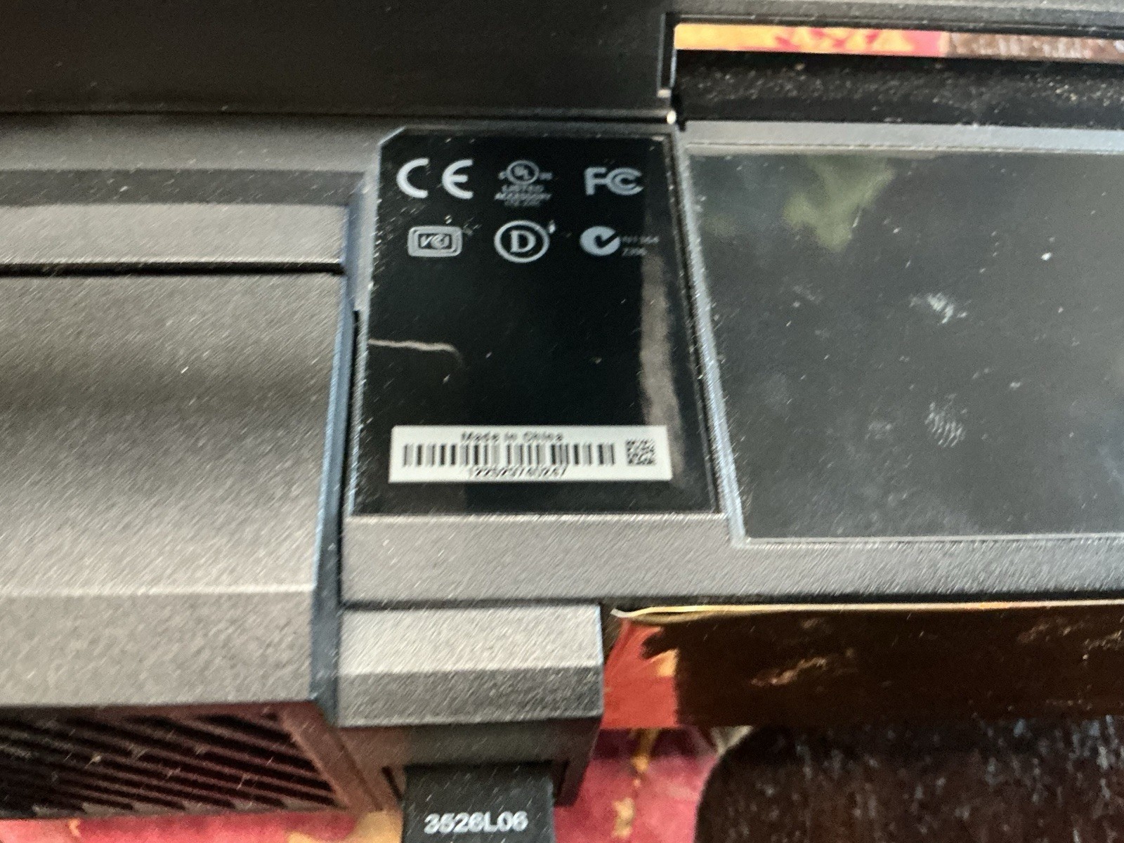 Kinect Motion Sensor For Xbox One Gold Color Untested