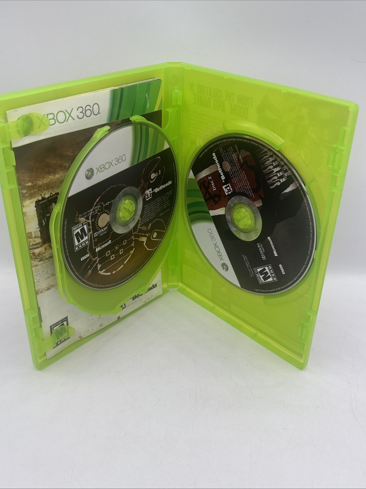 Rage: Anarchy Edition (Xbox 360) White Label CIB COMPLETE & TESTED