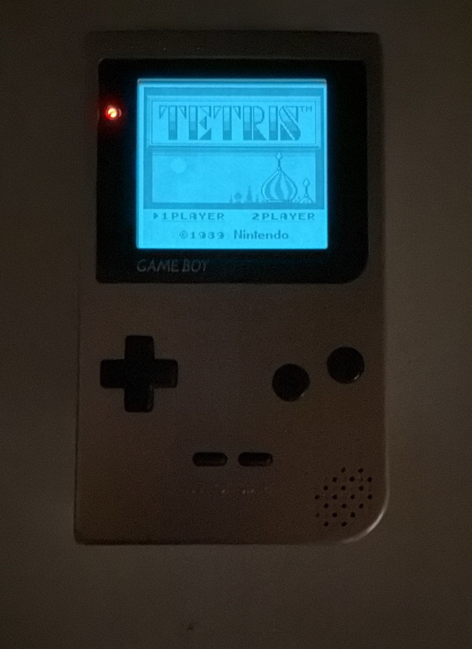 Nintendo Game Boy Light Gold Color Tested Working and Cleaned