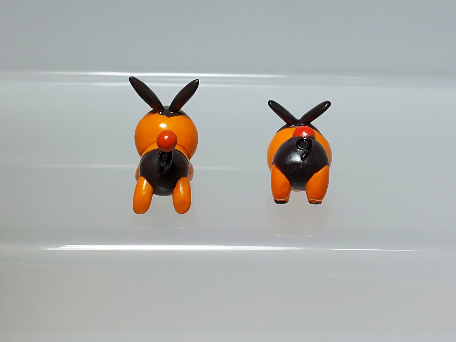 Tepig Pokabu Pokemon KeshiPoke Figure Set Ensky Japan M03 0.8in