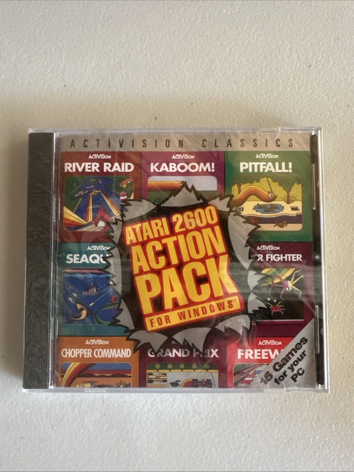 1995 Activision Classics Atari 2600 Action Pack For Windows 8 – New / sealed