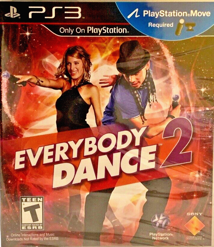 Sony PS3 Everybody Dance 2 Game 2012 Sealed