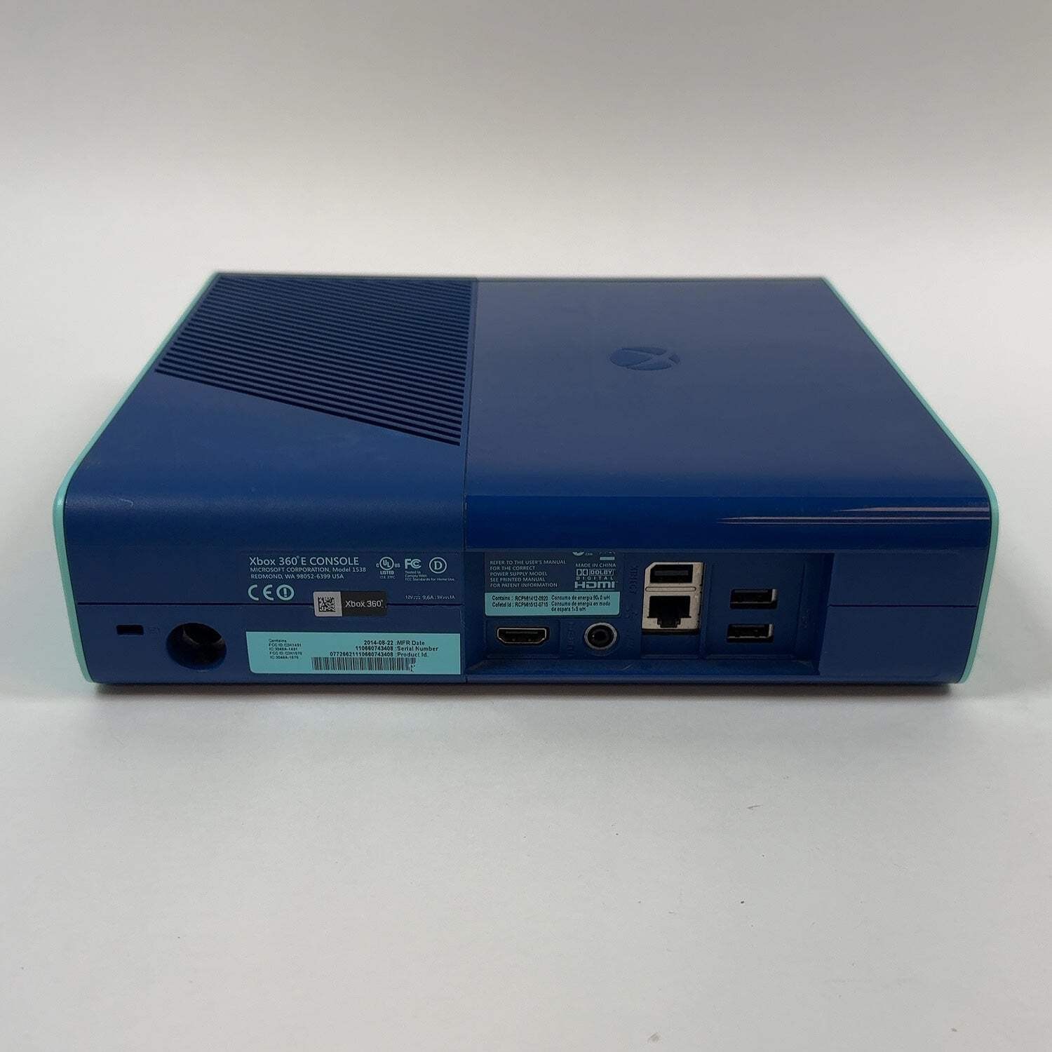 Microsoft Xbox 360 E 500GB COD Special Edition Console Gaming System Blue 1538
