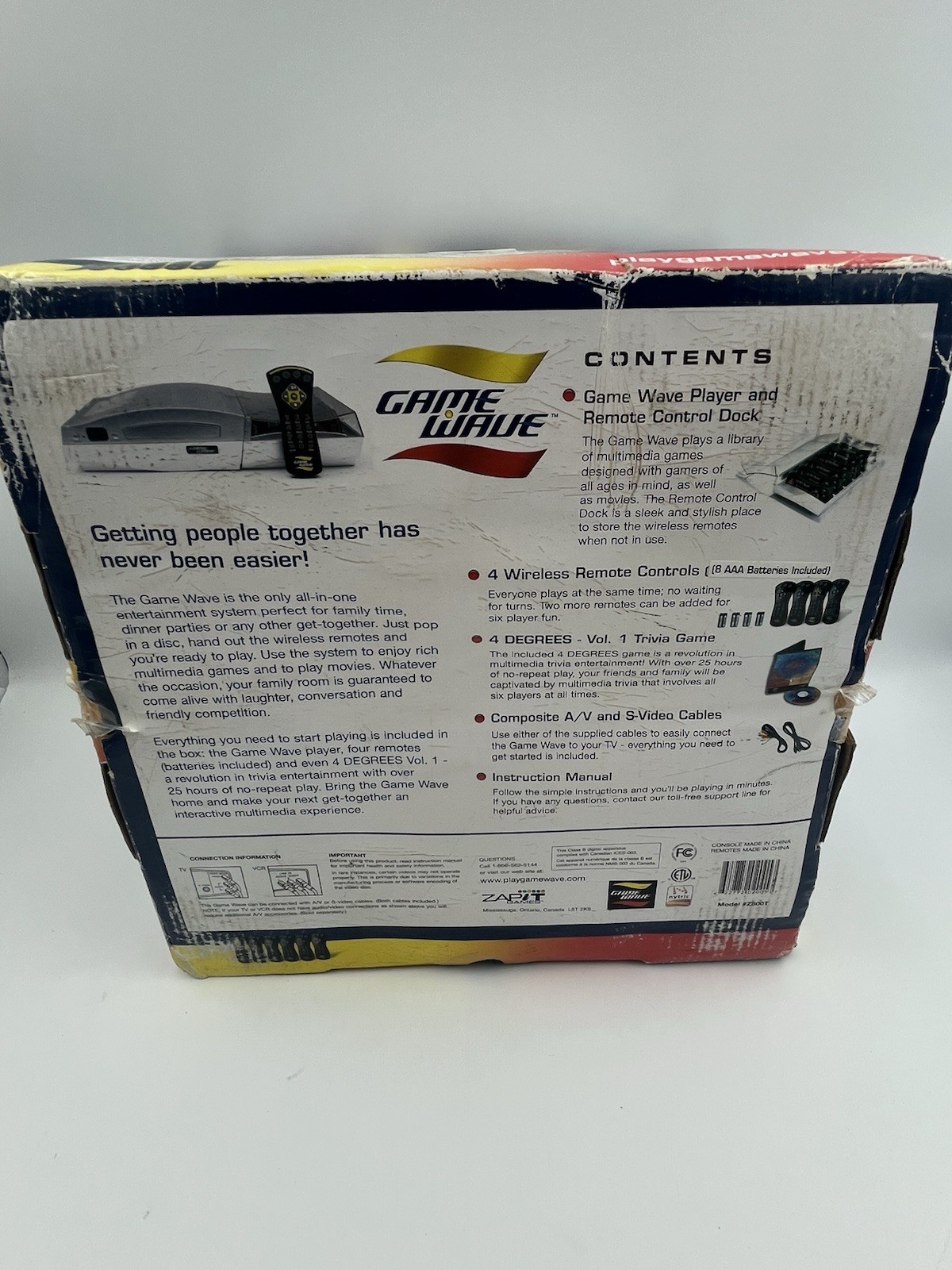 Game Wave Family Entertainment System Console – New in Box
