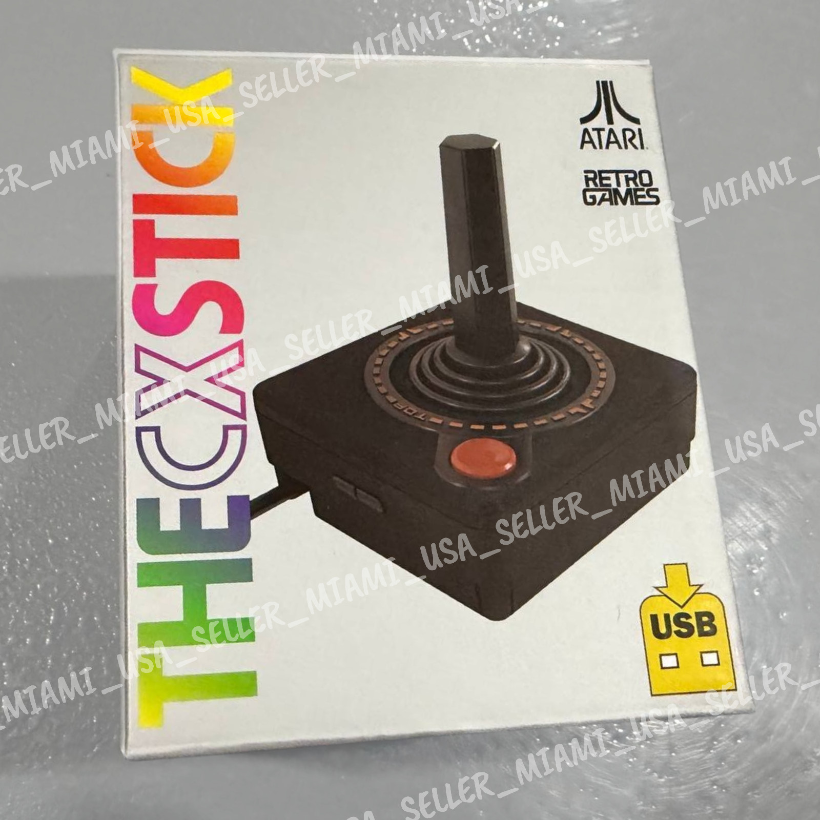 Atari USB The CX Stick Gaming Joystick Wired for A500 mini The 400 mini C64 Wind