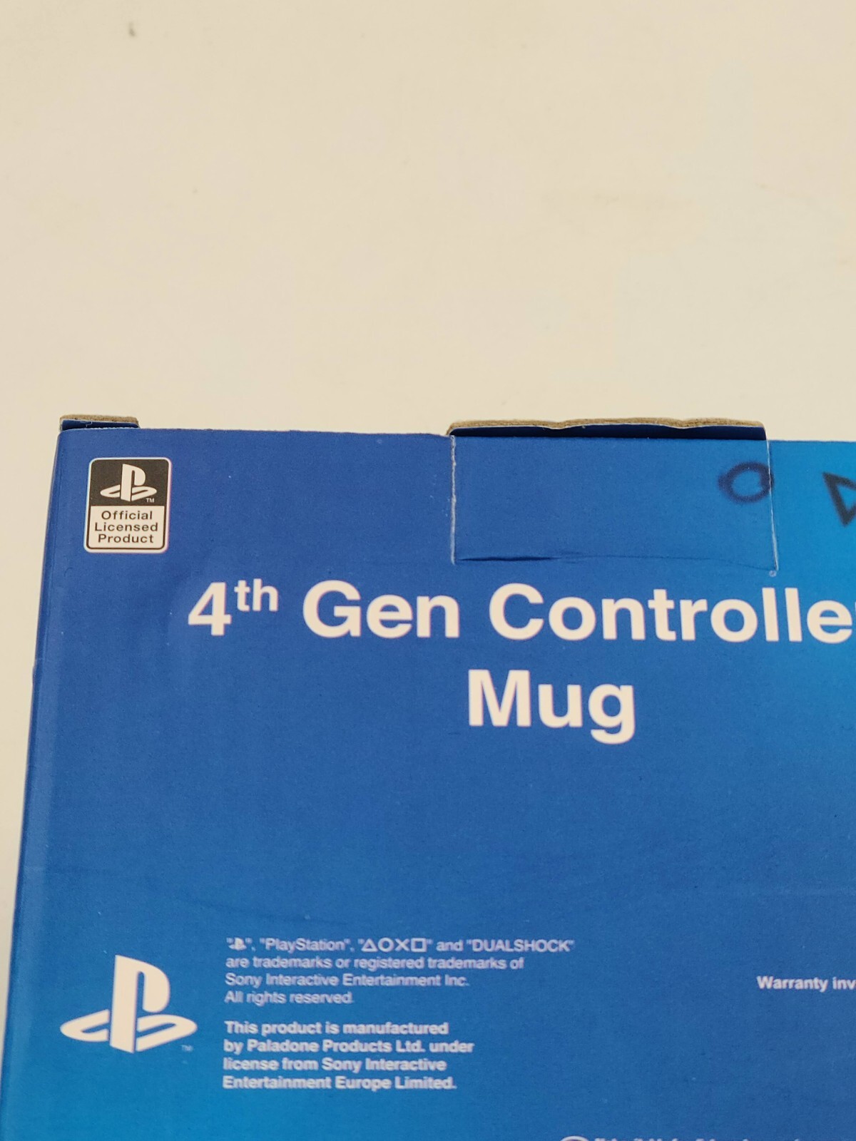 Playstation 4th Gen Controller 11 oz. PS4 PS5 Mug Black Coffee Tea NEW Official