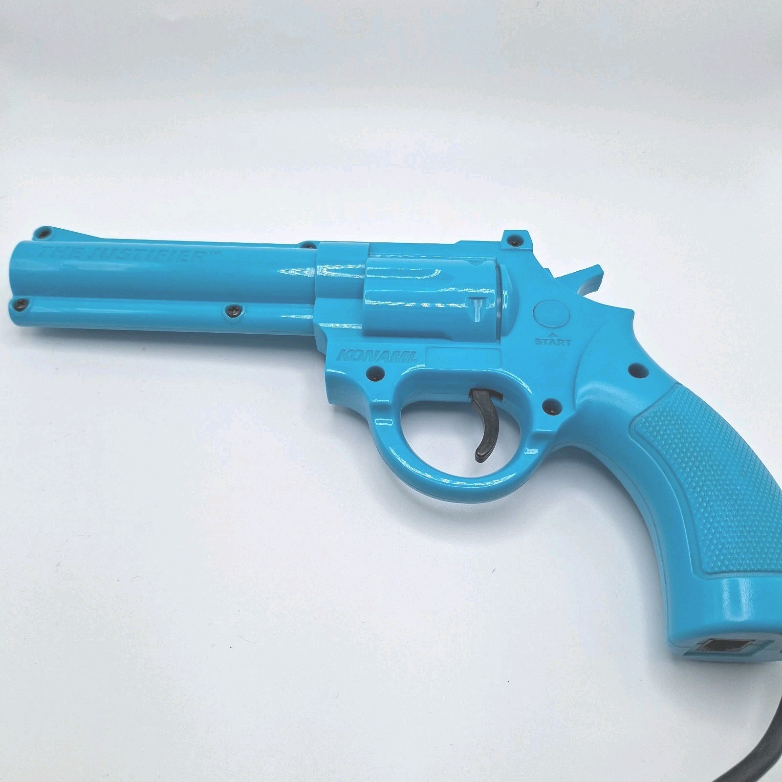Lethal Enforcers W/ Justifiers Konami Light Gun Sega Genesis Controller – TESTED
