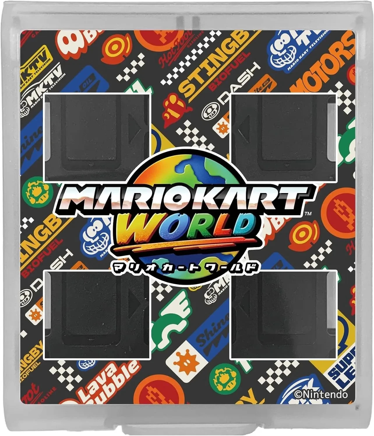 Mario Kart World Game Card Palette Case for 16 Nintendo Switch 2 Keys Factory JP
