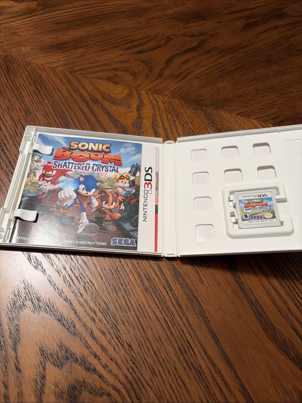 Sonic Boom: Shattered Crystal (Nintendo 3DS, 2014) Complete Tested And Working