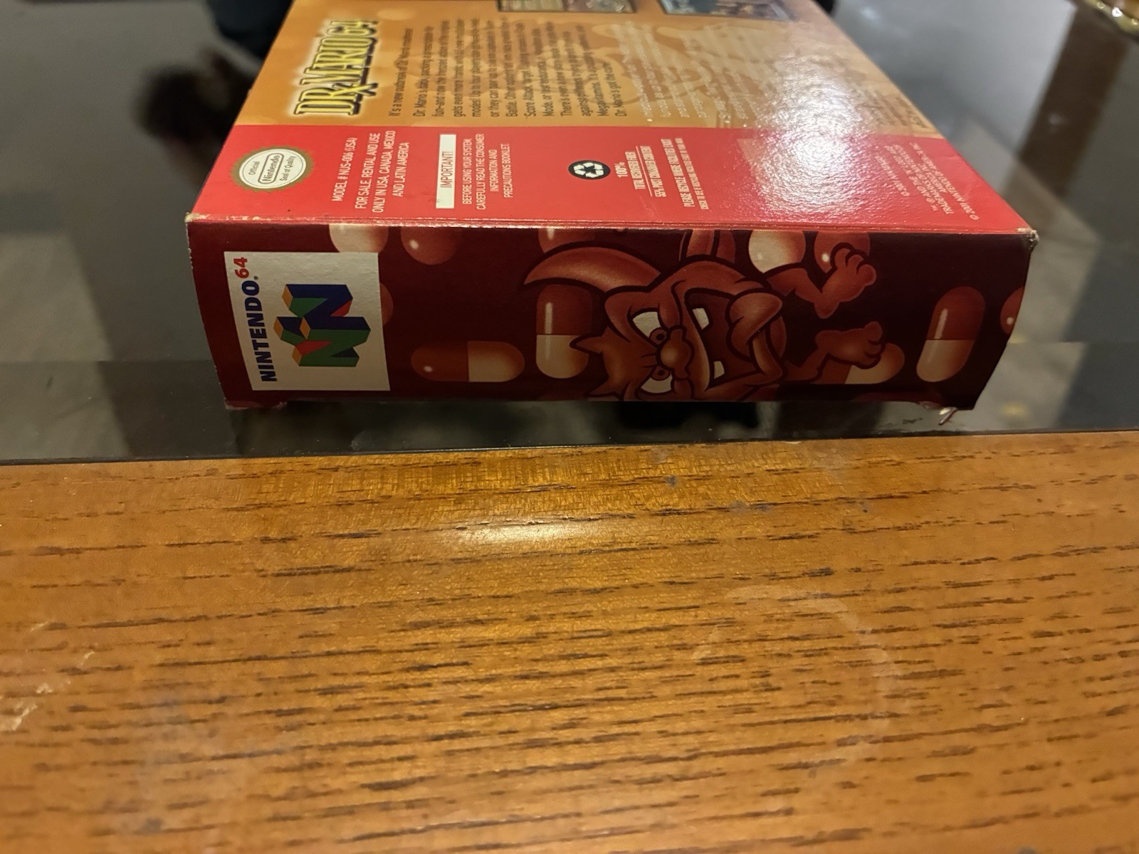 Dr. Mario 64 Nintendo 64 N64 Game – Original Box – working cartridge