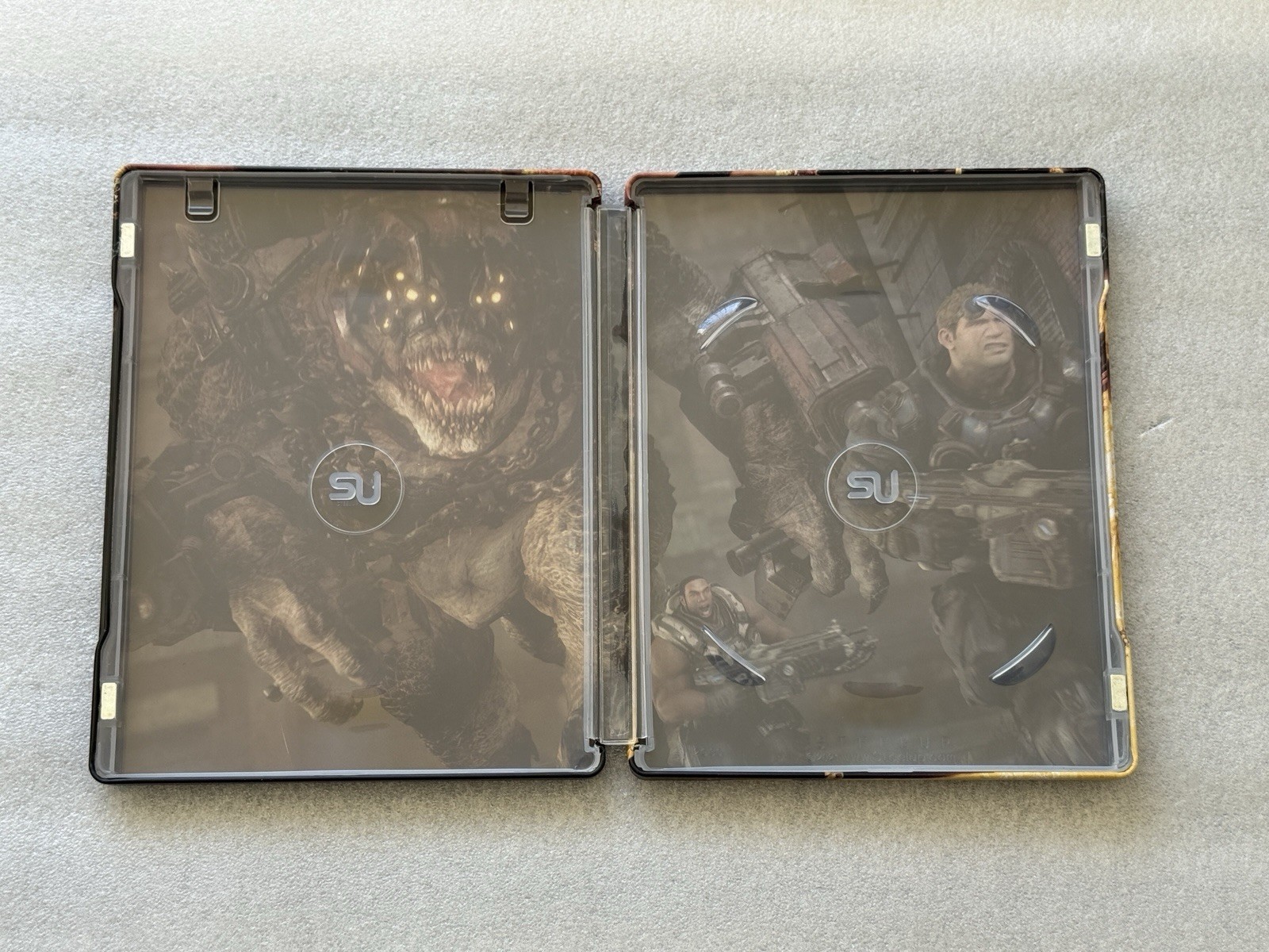 Gears Of War Reload Custom made Steelbook/SteelUp Case PS4/PS5/Xbox (No Game)New