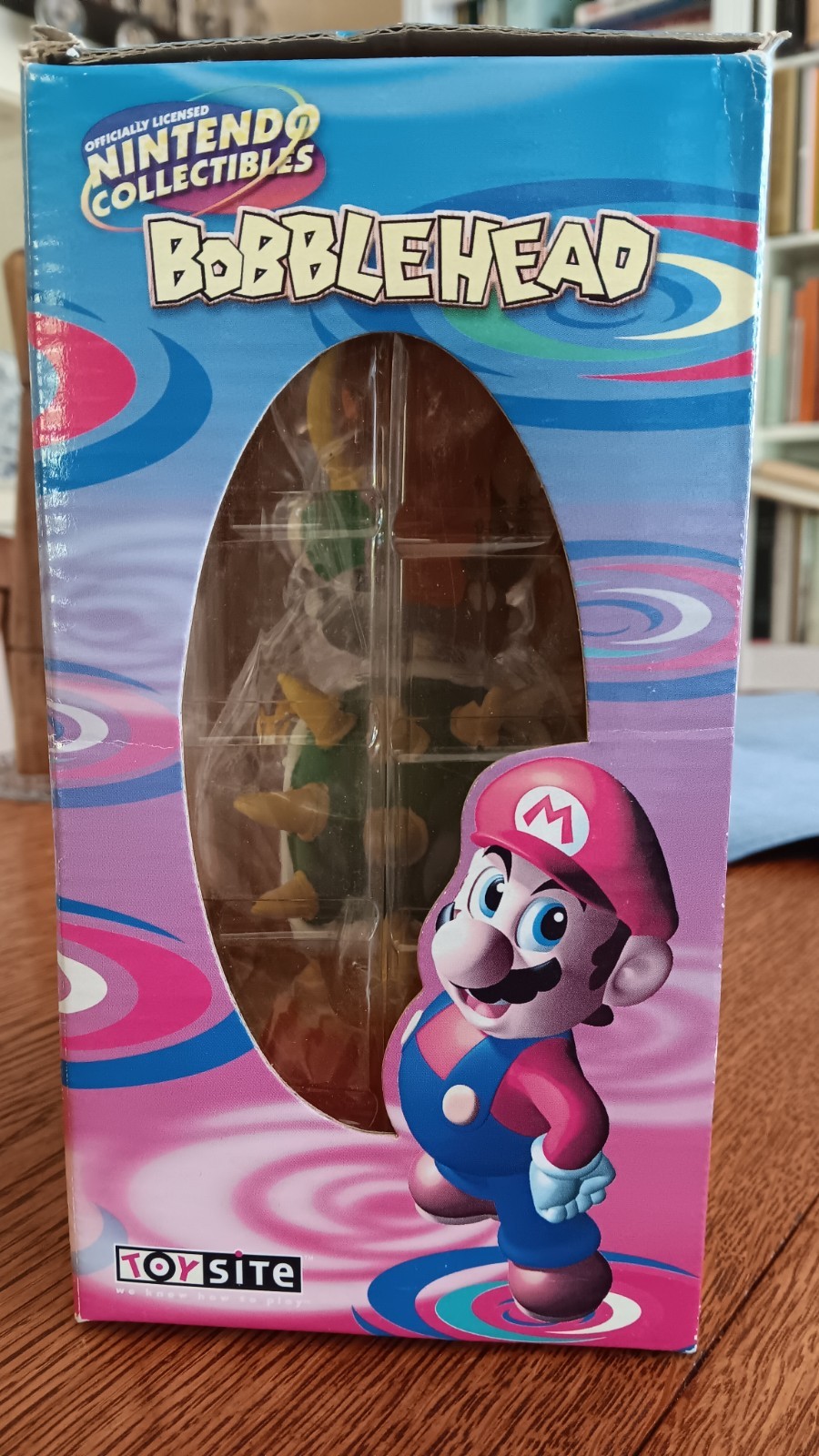 Bowser Bobblehead Nintendo 2002 Toysite BD&A Collectible in original Box