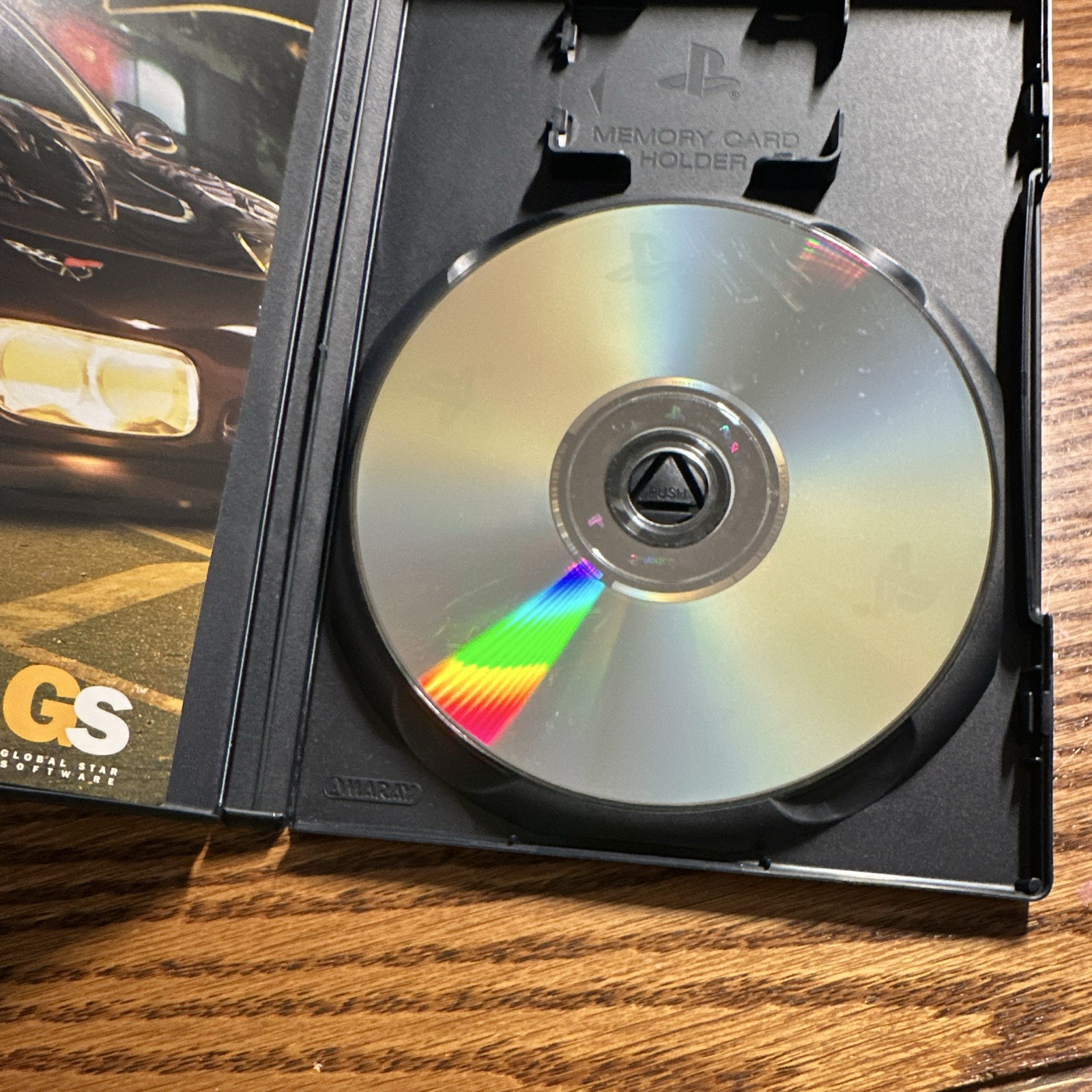 Global Star Software Corvette PS2 NTSC-U/C E Case & Disc