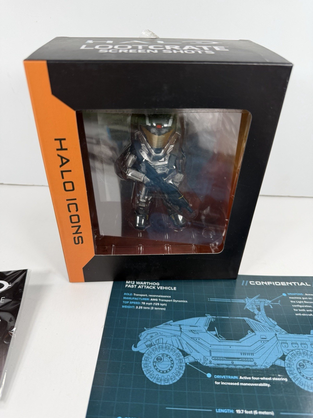 Halo Legendary Loot Crate NOBLE Halo Icons Noble Six 100% Complete