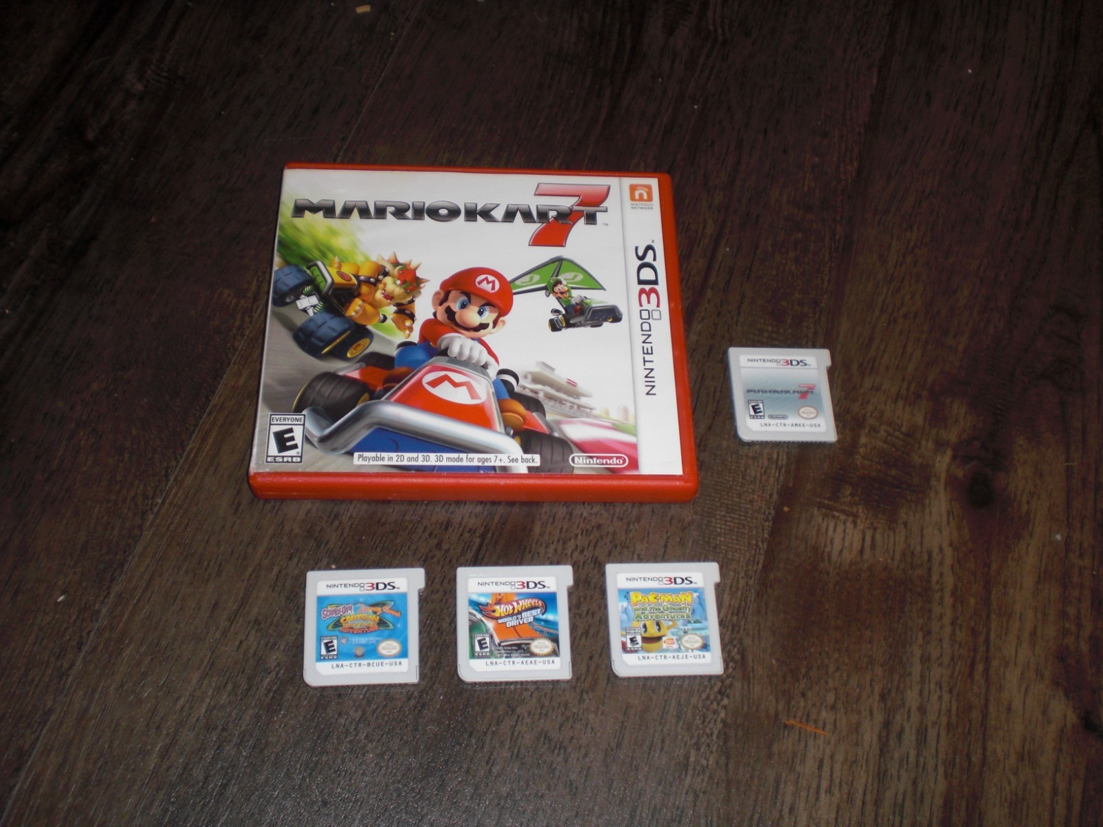 Scooby Doo Looney Tunes Universe Hot Wheels PacMan Mario Kart 7 Nintendo 3DS 2DS