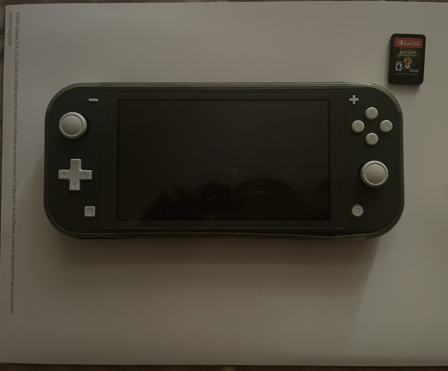 Nintendo Switch Lite Gray Handheld Console 32GB 720p Region Free HDH-001