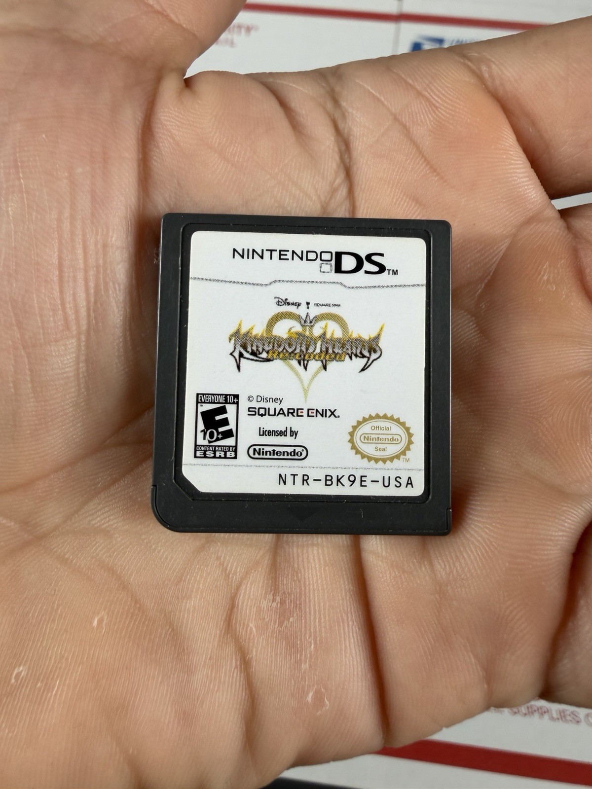 Kingdom Hearts Recoded Nintendo DS Authentic Cartridge Only – Tested