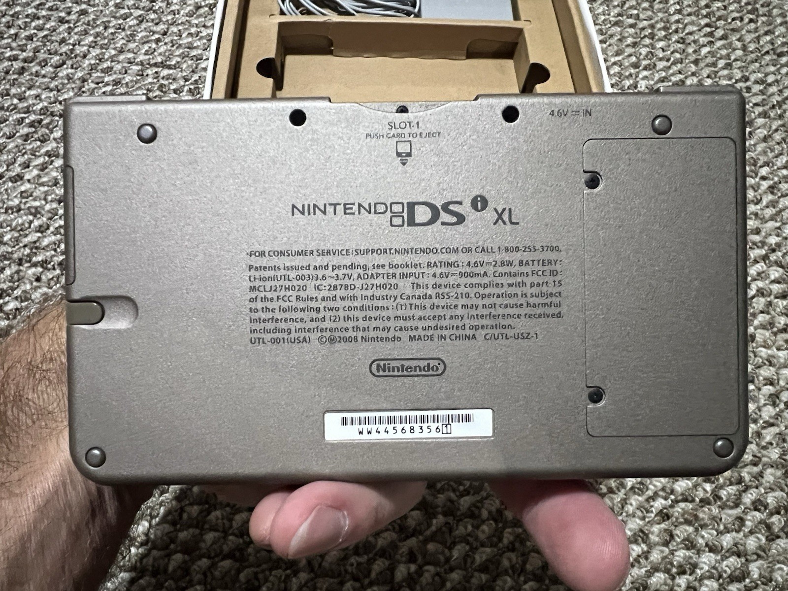 Nintendo DSi XL CIB Complete in Box Bronze – Adult owned- Very Good