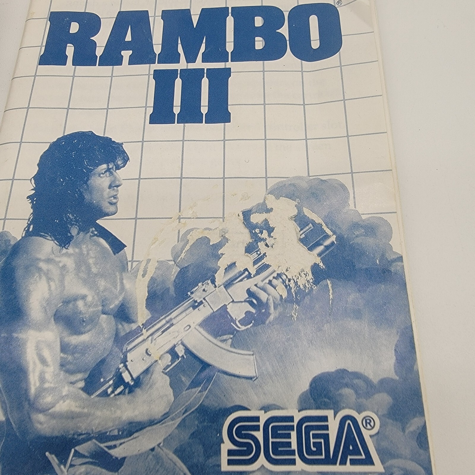 Sega Master System Rambo III Sega 1986 CIB Complete Authentic