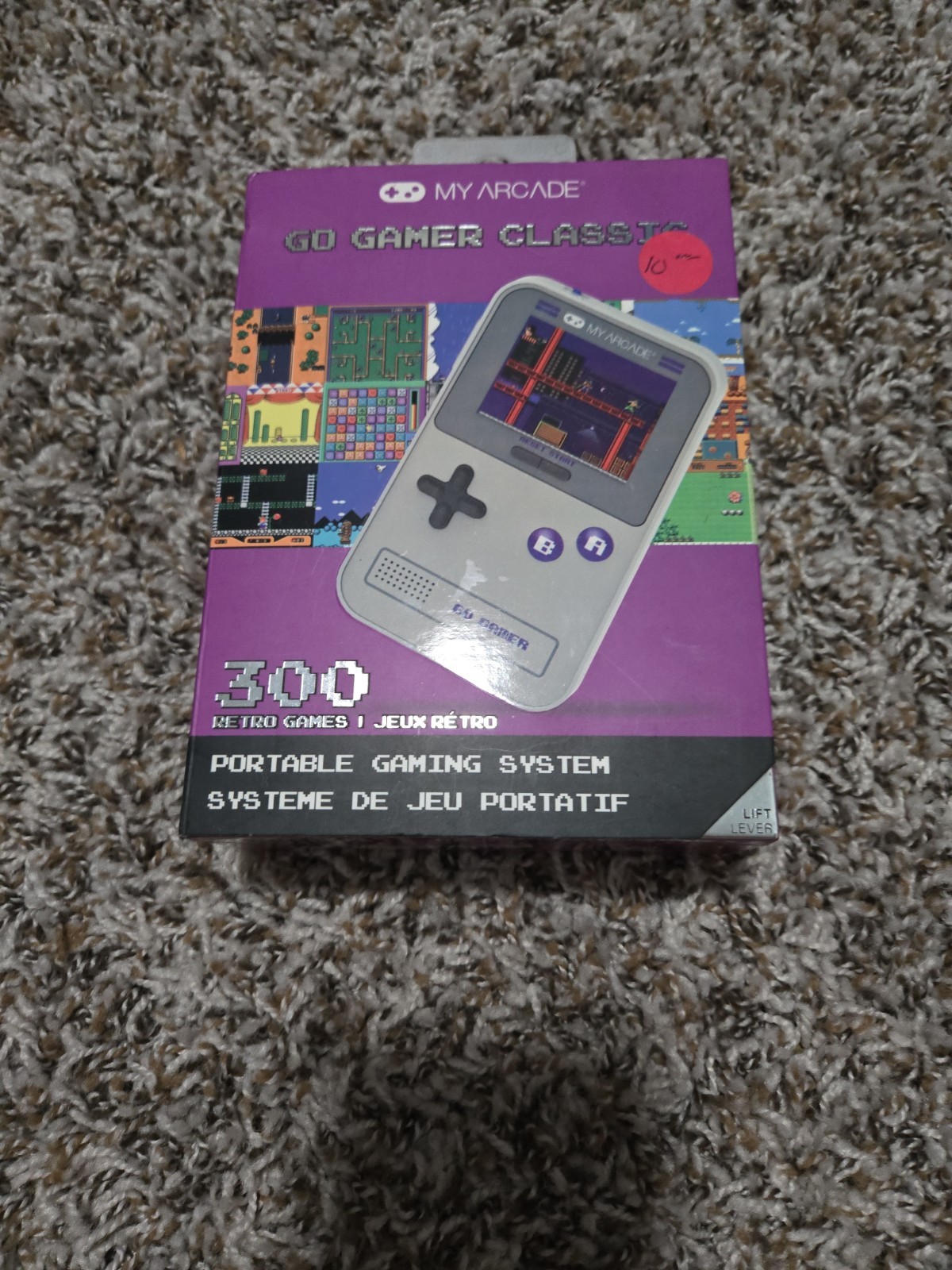 My Arcade Go Gamer Classic Handheld Game Player 300 Retro Color Games