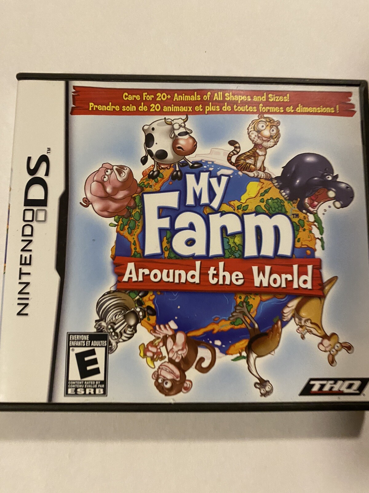 My Farm Around the World (Nintendo DS, 2009) CiB Mint Condition Clean/Tested****