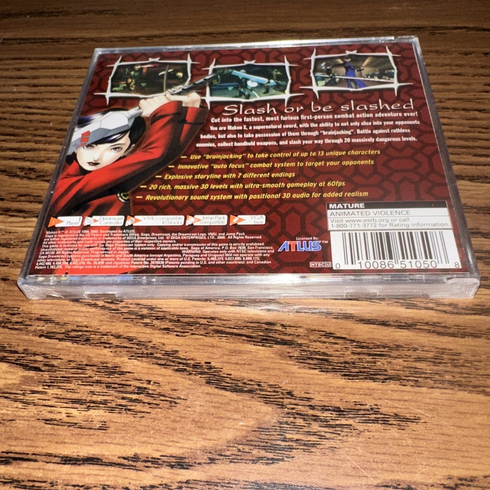Maken X (Sega Dreamcast, 2000) New Sealed