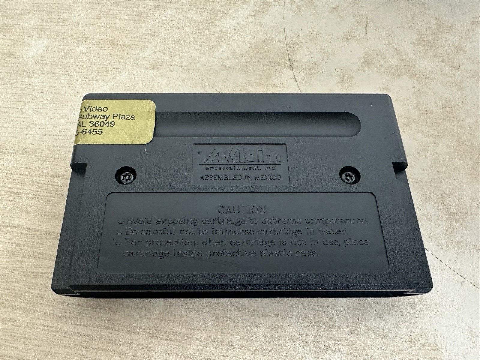 Spider-Man and Venom: Maximum Carnage (Sega Genesis, 1994) – Game & Box – WORKS!