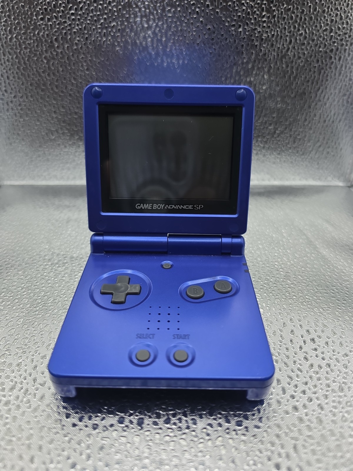Nintendo Game Boy Advance SP Handheld System Blue No Charger + 3 Games!