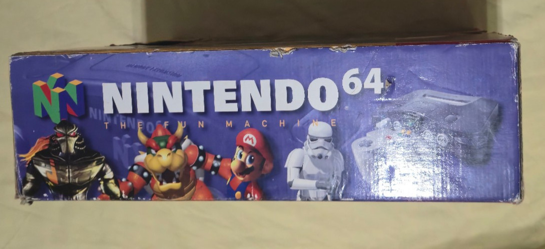 Nintendo 64 Console N64 Complete in Box CIB W/ Manual, Controller, Cables TESTED