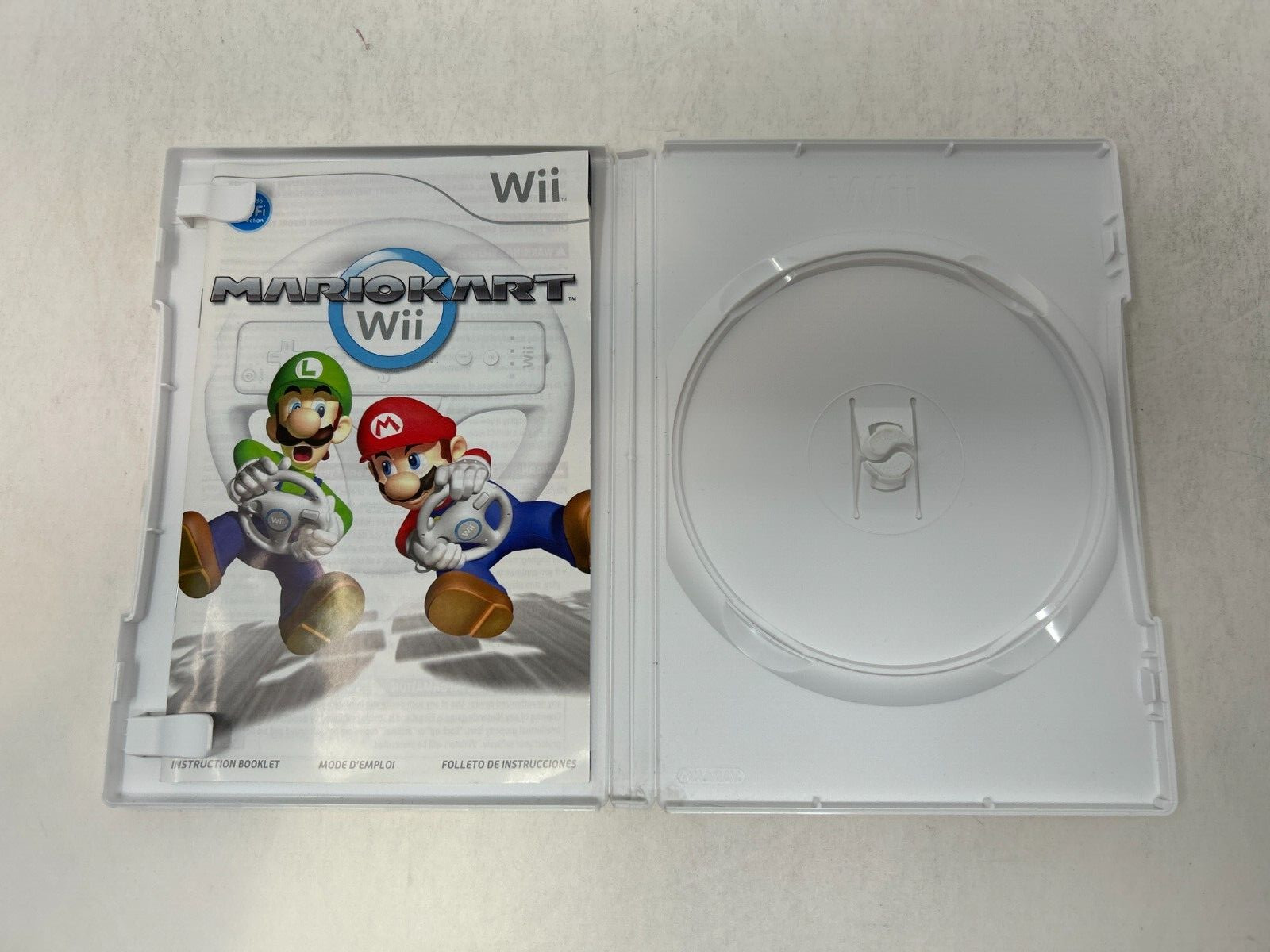 Case and Manual Only NO GAME Mario Kart Wii Nintendo Wii Authentic