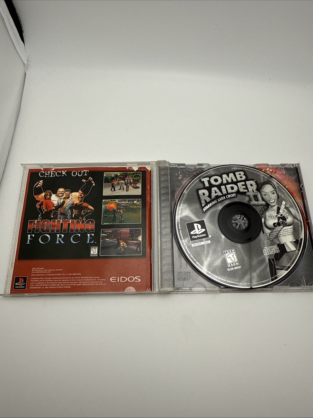 Tomb Raider 1 2 3 PS1 PlayStation 1 Lot Of 3 Games Complete CIB Black Label