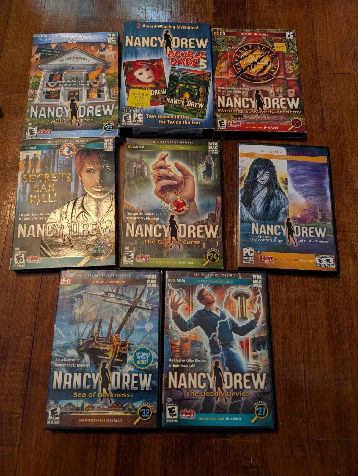 Nancy Drew Her Interactive Computer Game Bundle (Lot Of 10)