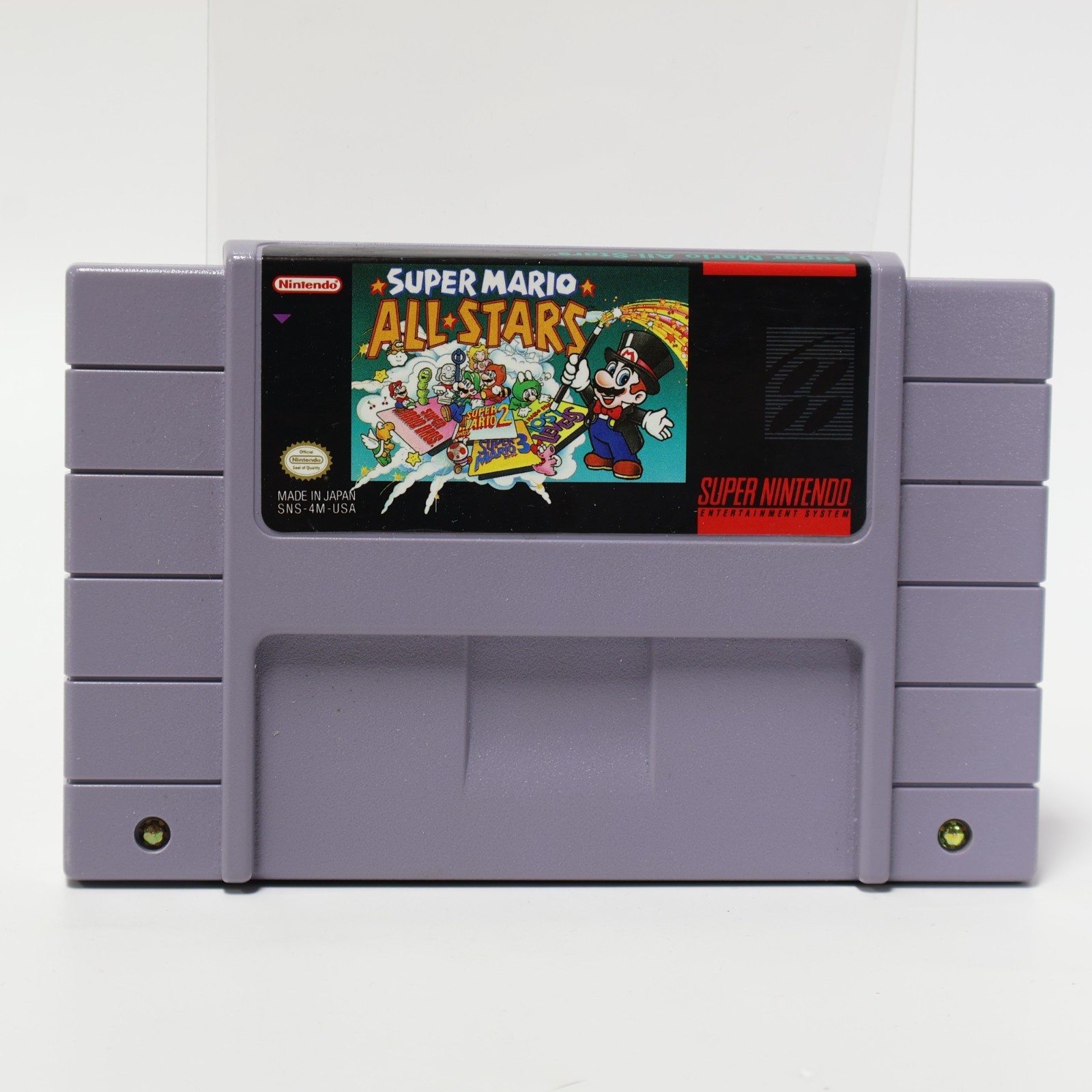 Super Mario All-Stars (SNES) CIB – Authentic Acceptable Condition