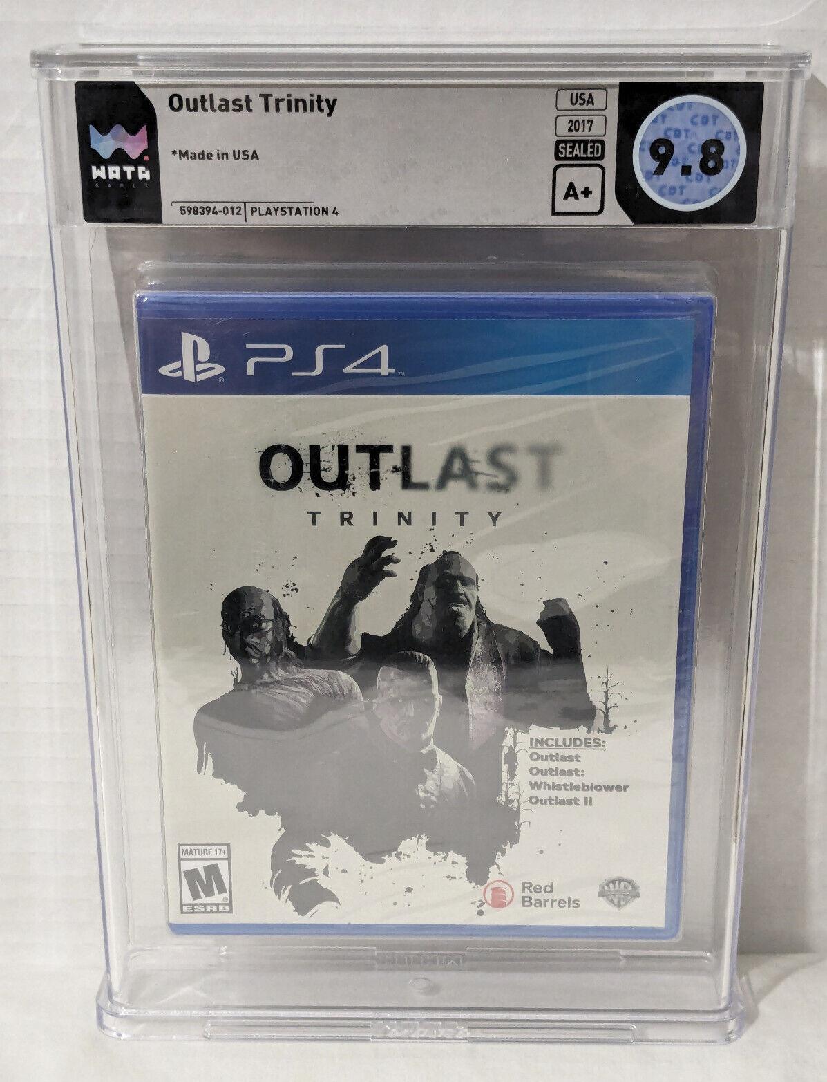 Outlast Trinity – Sony Playstation 4 PS4 WATA 9.8 A+