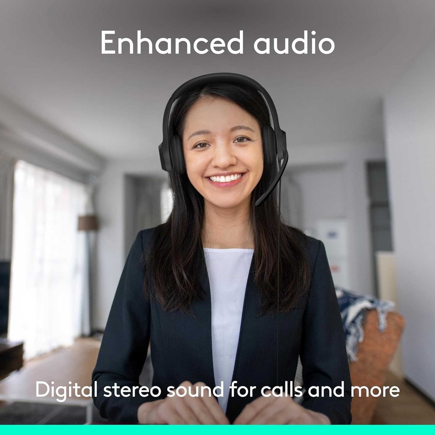H391 USB-C Wired Headset: Noise-Canceling, Comfortable, for PC & Chromebook