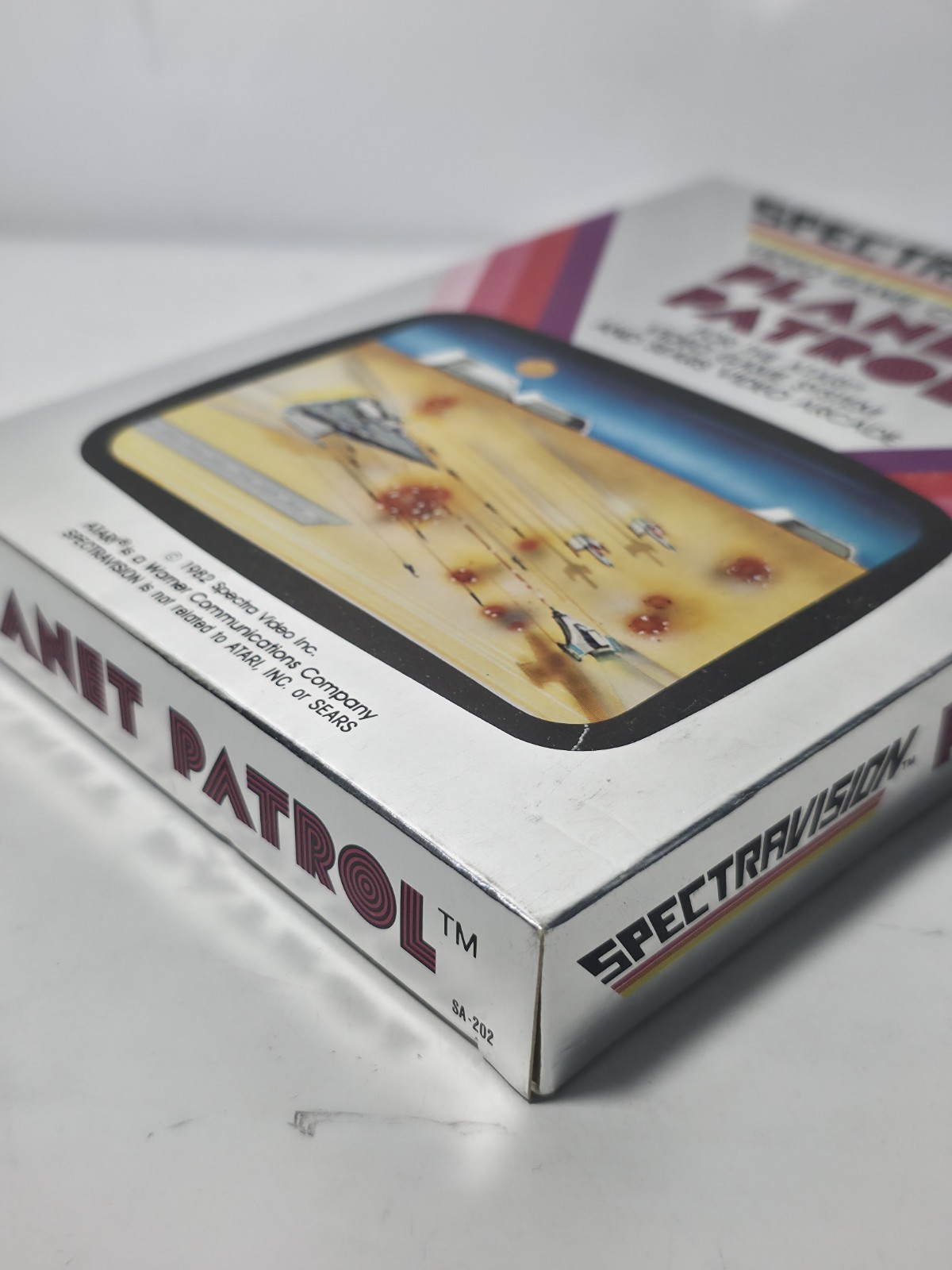 Planet Patrol Atari 2600 Spectravision 1982 Complete In Box CIB