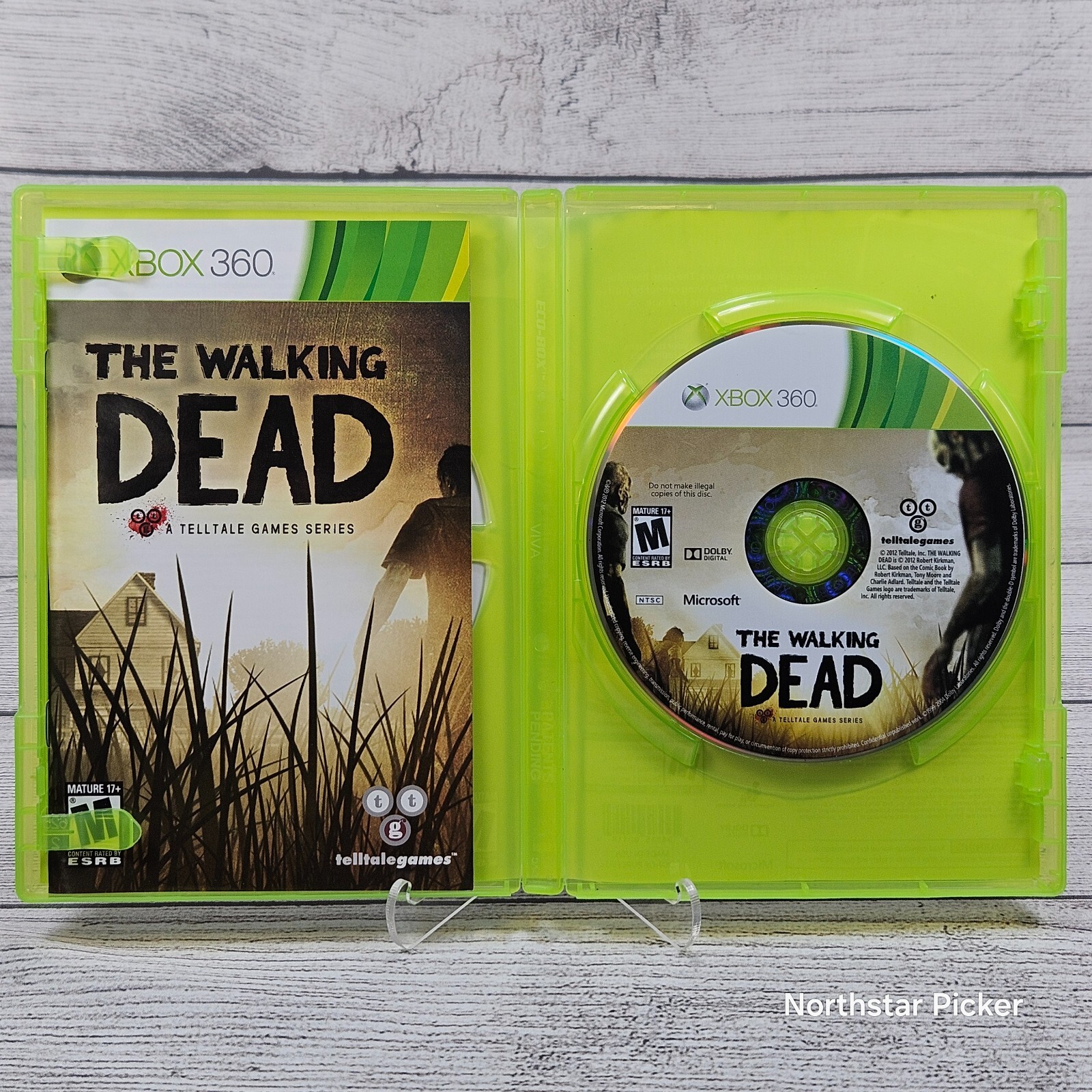 The Walking Dead: A Telltale Games Series (Xbox 360, 2012) CIB | Tested