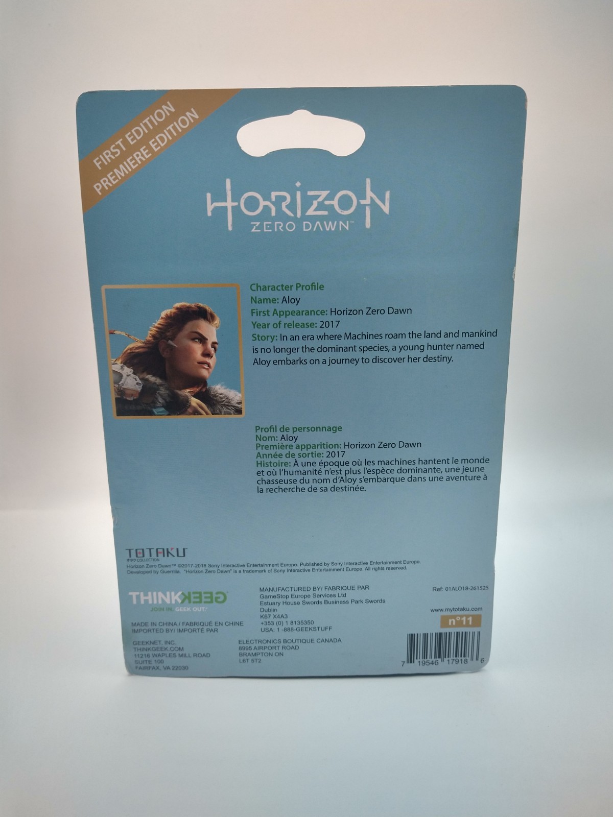Aloy Horizon Zero Dawn Totaku Figure (FIRST PREMIERE ED) PlayStation [Brand New]