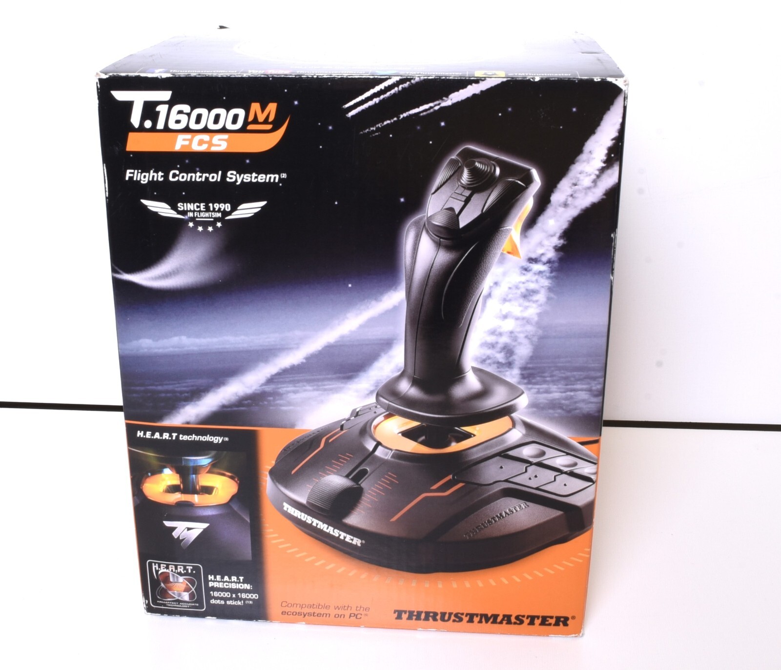 THRUSTMASTER T.16000M FCS Flight Stick For Ecosystem PC Windows 10 8 7 Vista