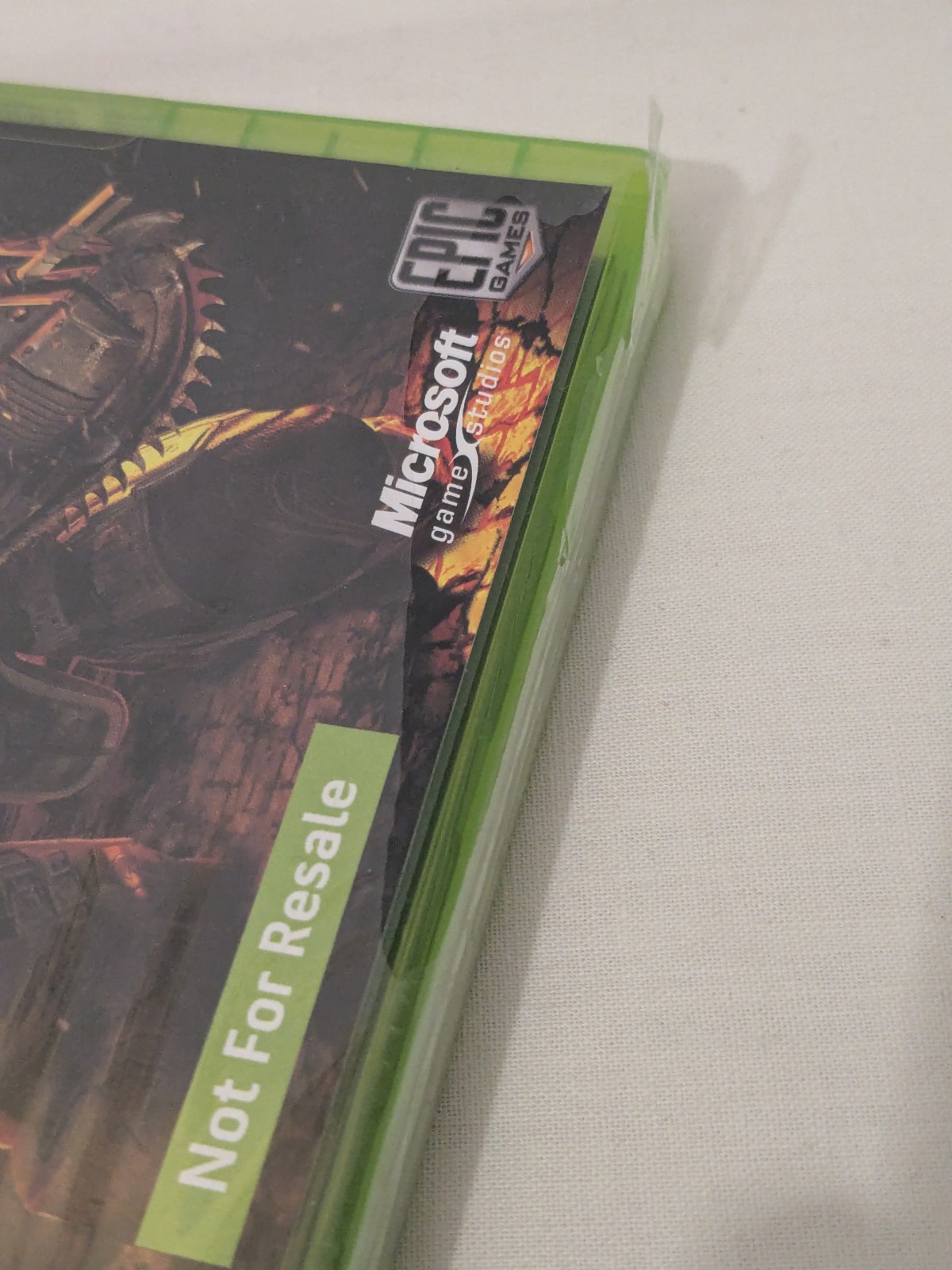 Gears of War (Microsoft Xbox 360, 2006) Not For Resale NFR *READ*