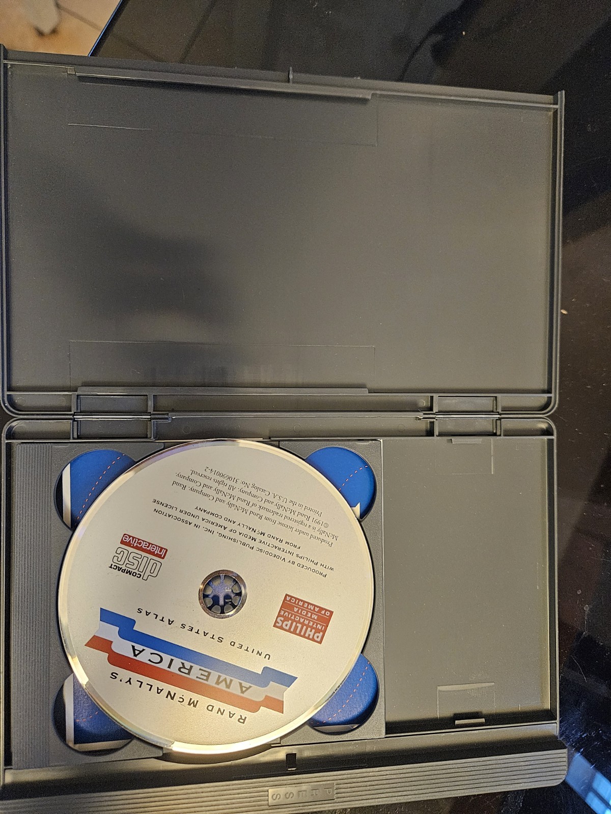 Philips CDi Retro Educational – United States Atlas Rand McNally’s America