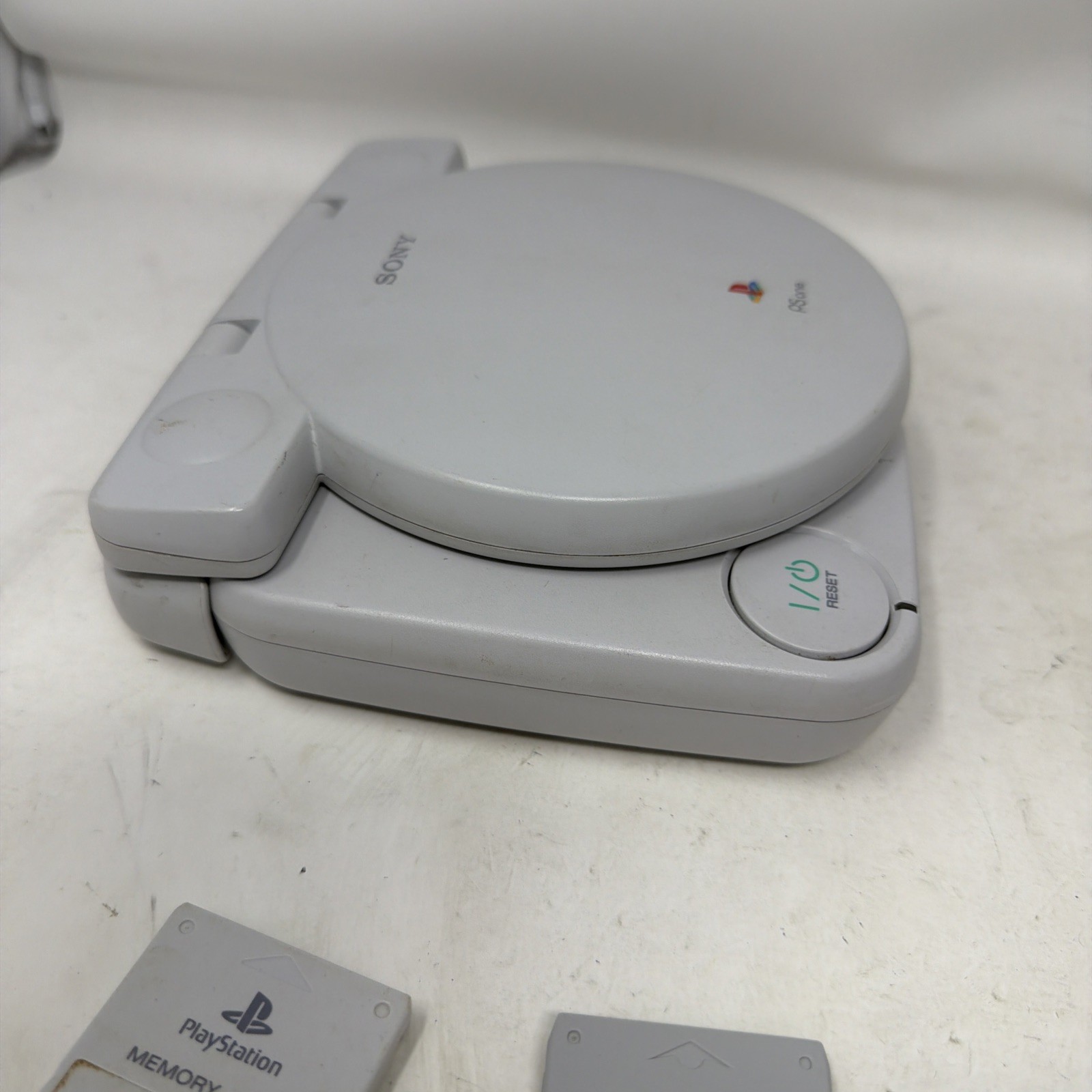 PSOne Console & LCD Screen Bundle Controller & Cords Tested Works SEE PICS